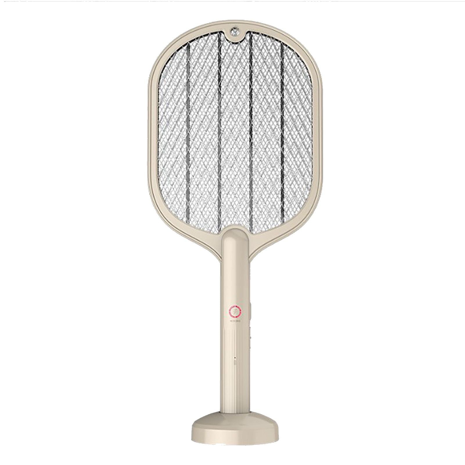 Electric Fly Swatter USB Charging 2 in 1 Fly Killer Racket with 3 Layer Mesh for Home Use White - view 2