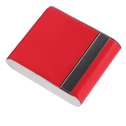Aluminum Alloy Cigarette Case Box Hold 20pcs Flip for Men Women Smoking Accessories Red - view 10