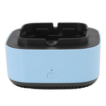 Smokeless Ashtray Multifunctional Anti Fly Dust 2 in 1 Negative Ion Air Fresher for Home Blue - view 2