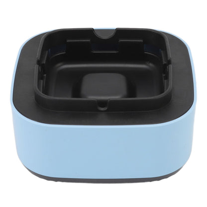 Smokeless Ashtray Multifunctional Anti Fly Dust 2 in 1 Negative Ion Air Fresher for Home Blue - view 3