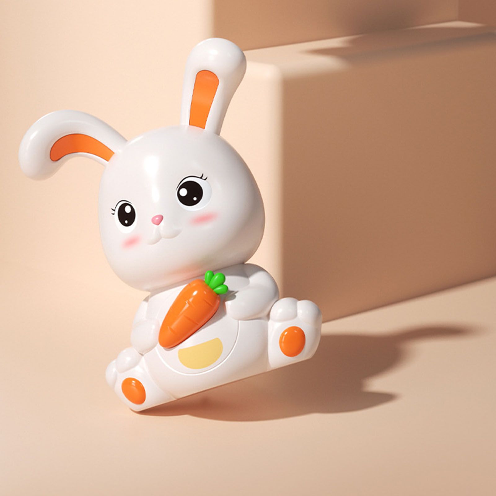 Piggy Bank Plastic Cute Rabbit Shape Fall Prevention Large Capacity Bunny Money Box for Children Gift - view 5