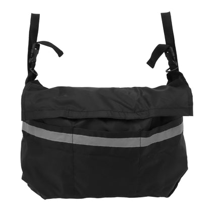 Walker Pouch Bag Polyester Foldable Wheelchair Backpack Carry Bag for Seniors Elderly