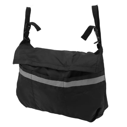 Walker Pouch Bag Polyester Foldable Wheelchair Backpack Carry Bag for Seniors Elderly - view 6