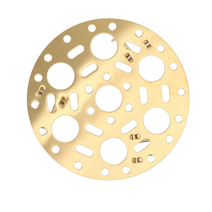 Steaming Rack Stainless Foldable Multi Function Steel Steaming Tray Dumplings Egg Steaming Tool for Home Restaurant Gold - view 8