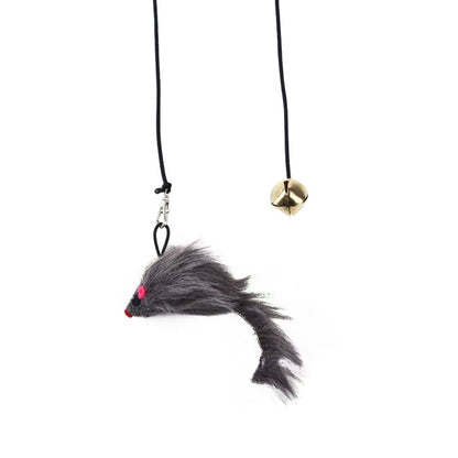 Automatic Cat Toy with Adjustable Elastic Rope Pet Toy Door Window Hanging Mouses Self Playing Toys for Cats - view 10