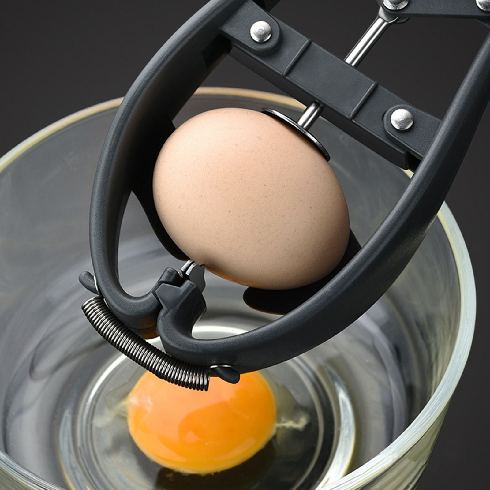 Stainless Steel Egg Opener Egg Separator Tool Manual Egg Opener Separator Kitchen Tools Accessories - view 8