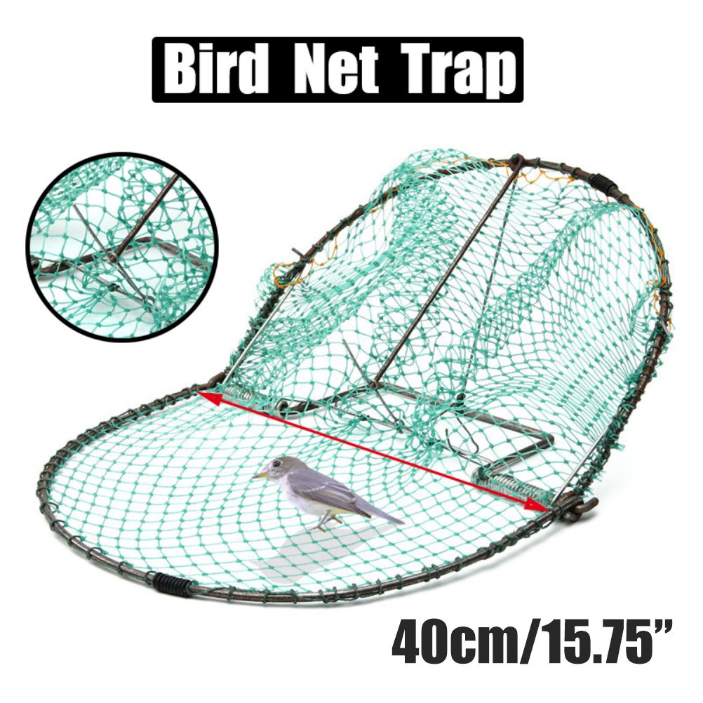 Catching Bird Net Pest Control Humane Live Trap Mesh for Sparrows Pigeons Quail and Birds - view 2