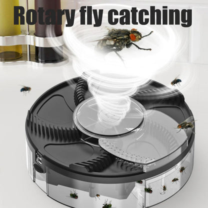 Electric Automatic Rotating Fly Trap Rechargeable Powerful Household Fly Trap for Family Indoor Use - view 10