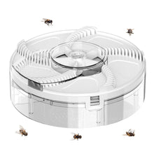 Electric Automatic Rotating Fly Trap Rechargeable Powerful Household Fly Trap for Family Indoor Use