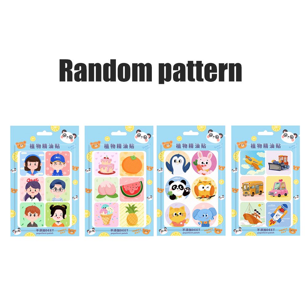 10 Pack 360Pcs Mosquito Repellant Patch Stickers for Kids Cartoon Natural Plant Citronella Essential Oil Insect Patches for Kids Outdoor Indoor - view 3