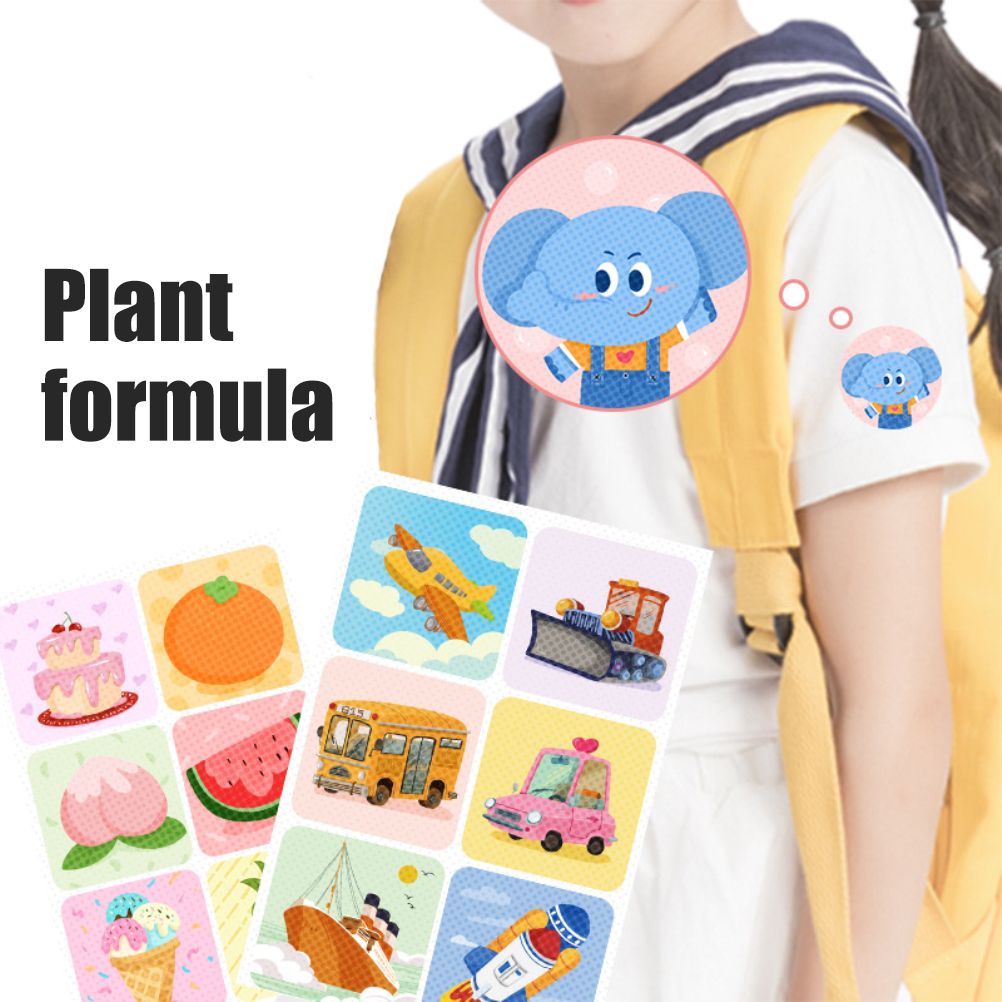 10 Pack 360Pcs Mosquito Repellant Patch Stickers for Kids Cartoon Natural Plant Citronella Essential Oil Insect Patches for Kids Outdoor Indoor - view 4