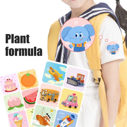10 Pack 360Pcs Mosquito Repellant Patch Stickers for Kids Cartoon Natural Plant Citronella Essential Oil Insect Patches for Kids Outdoor Indoor - view 4