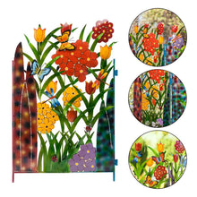 Garden Fence Border Iron Flower Decorative Garden Fencing Panel for Dog Yard Patio Outdoor - view 2