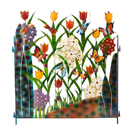 Garden Fence Border Iron Flower Decorative Garden Fencing Panel for Dog Yard Patio Outdoor - view 10