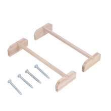 2 Set Chicken Wooden Perches Large Wooden Bird Stand Training Hens Roosting Bar for Rooster Parrots Pet Supplies