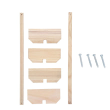 2 Set Chicken Wooden Perches Large Wooden Bird Stand Training Hens Roosting Bar for Rooster Parrots Pet Supplies - view 2