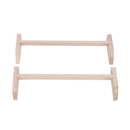 2 Set Chicken Wooden Perches Large Wooden Bird Stand Training Hens Roosting Bar for Rooster Parrots Pet Supplies - view 4