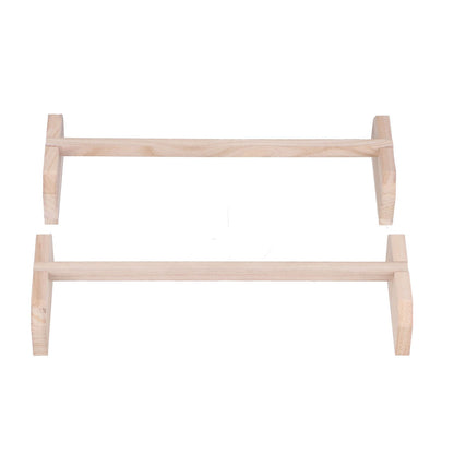 2 Set Chicken Wooden Perches Large Wooden Bird Stand Training Hens Roosting Bar for Rooster Parrots Pet Supplies - view 6