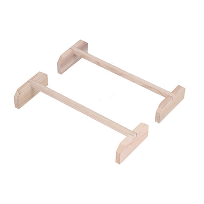 2 Set Chicken Wooden Perches Large Wooden Bird Stand Training Hens Roosting Bar for Rooster Parrots Pet Supplies - view 8