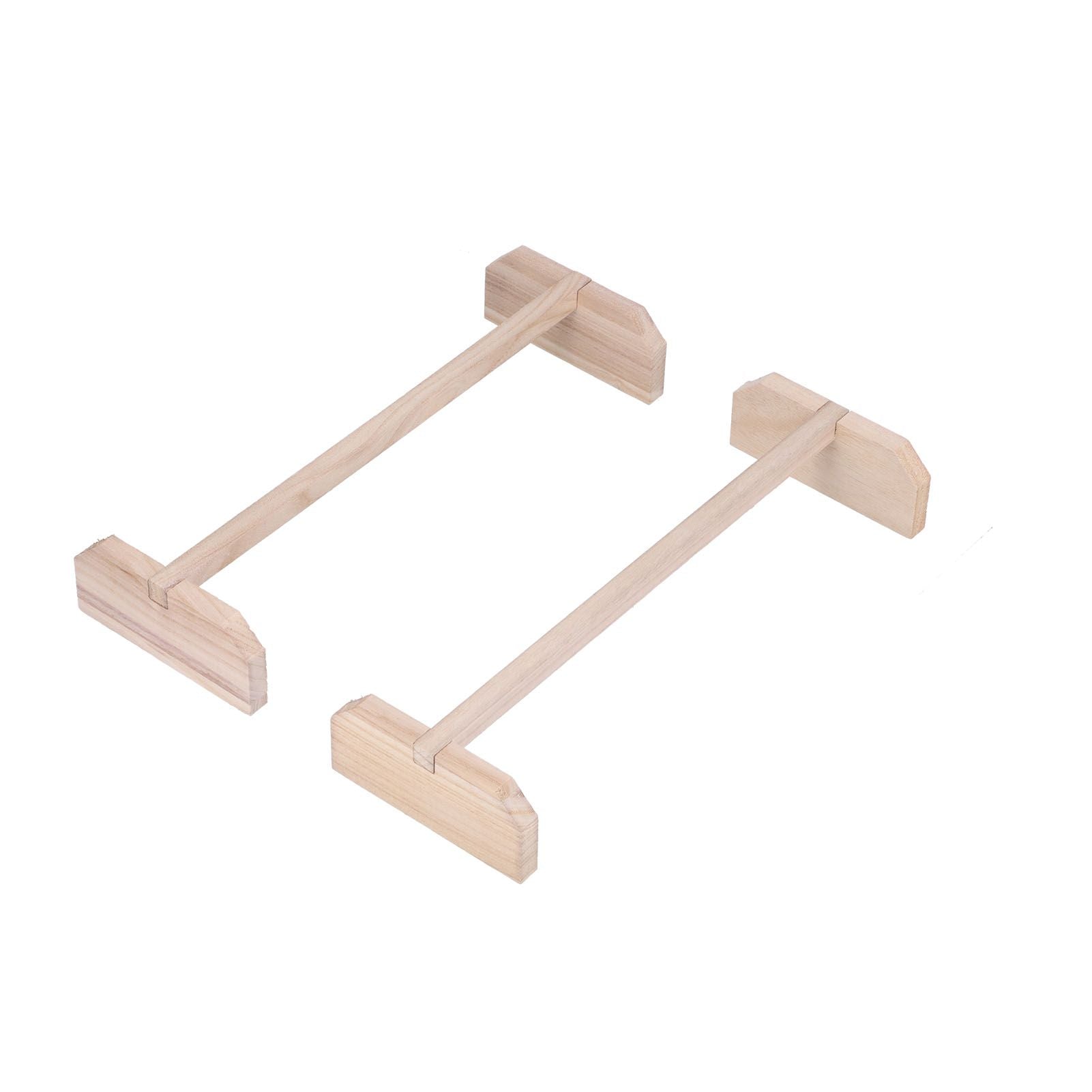 2 Set Chicken Wooden Perches Large Wooden Bird Stand Training Hens Roosting Bar for Rooster Parrots Pet Supplies - view 9