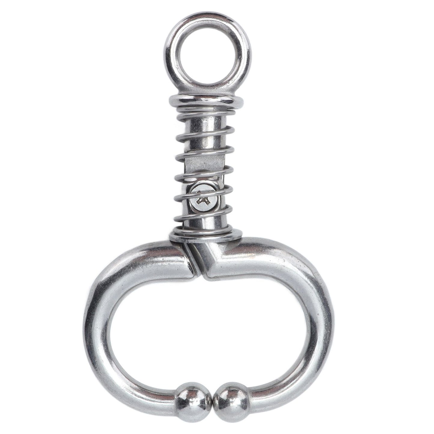 Cattle Nose Ring Stainless Steel Cattle Nose Clamp Bull Cow W Spring Nose Ring for FarmS - view 4