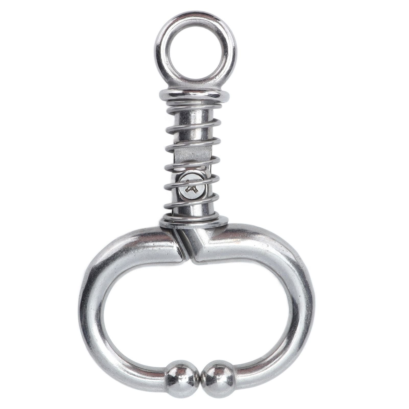 Cattle Nose Ring Stainless Steel Cattle Nose Clamp Bull Cow W Spring Nose Ring for FarmS - view 4