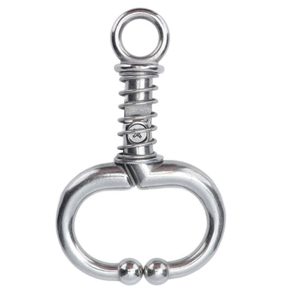 Cattle Nose Ring Stainless Steel Cattle Nose Clamp Bull Cow W Spring Nose Ring for FarmS - view 4