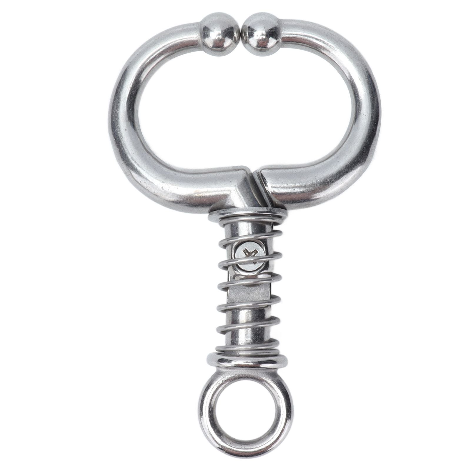 Cattle Nose Ring Stainless Steel Cattle Nose Clamp Bull Cow W Spring Nose Ring for FarmS - view 5