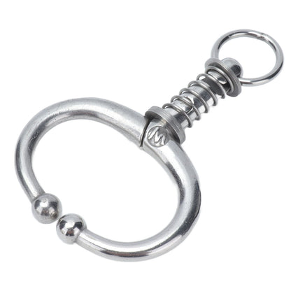 Cattle Nose Ring Stainless Steel Cattle Nose Clamp Bull Cow W Spring Nose Ring for FarmM - view 3