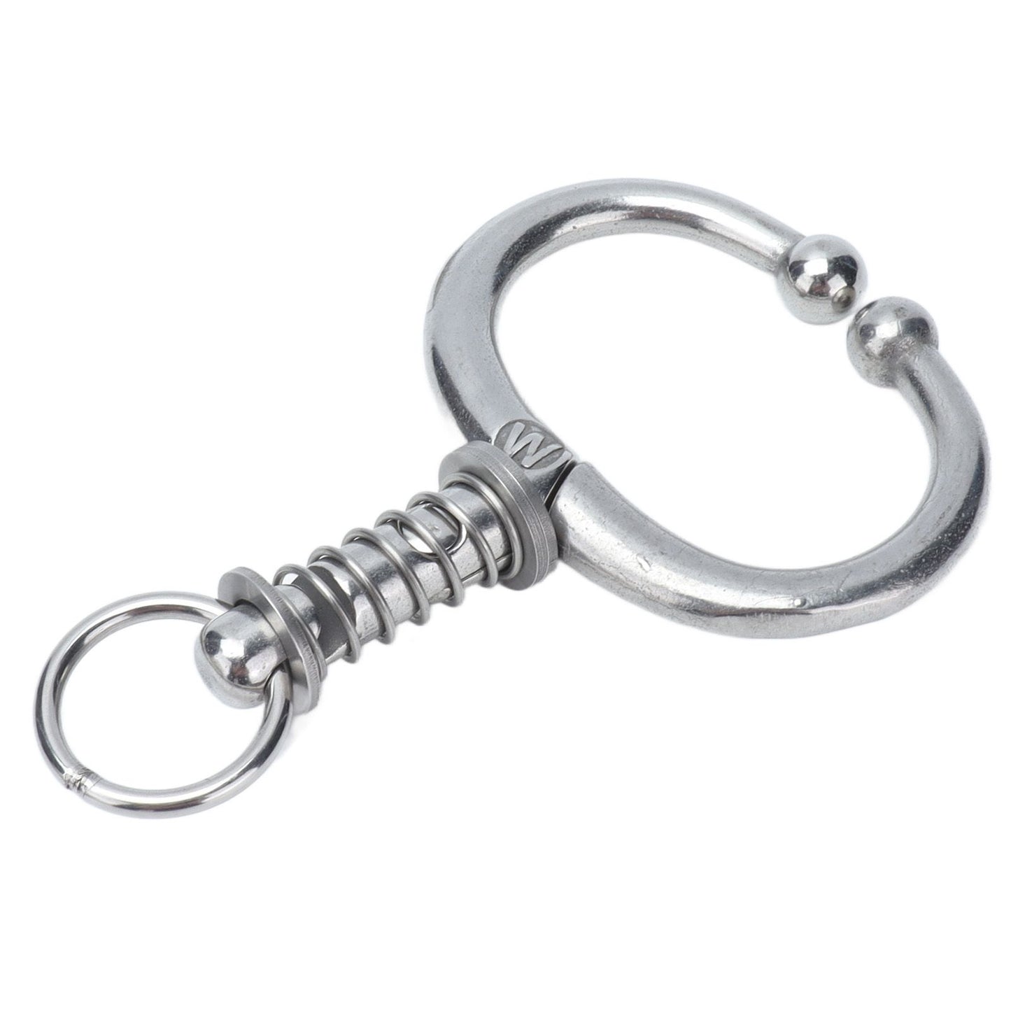 Cattle Nose Ring Stainless Steel Cattle Nose Clamp Bull Cow W Spring Nose Ring for FarmM - view 4