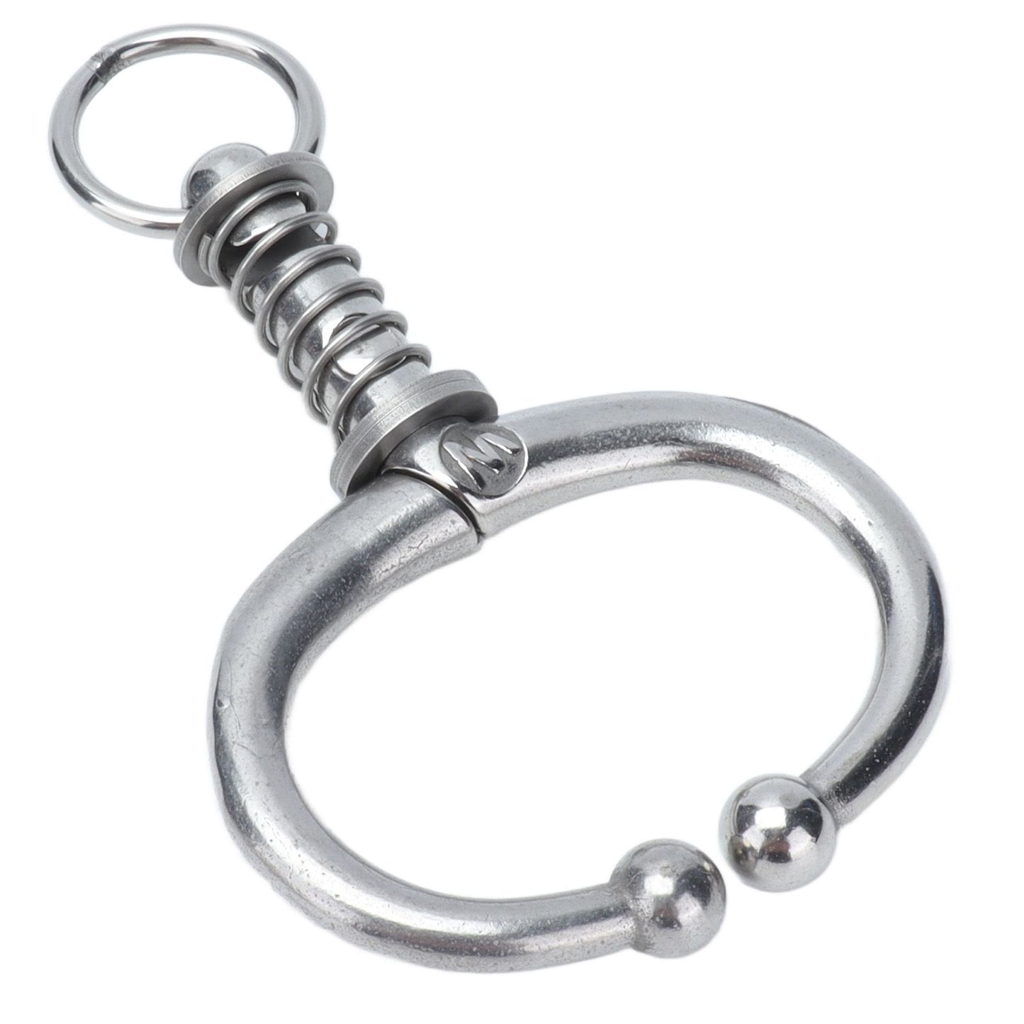 Cattle Nose Ring Stainless Steel Cattle Nose Clamp Bull Cow W Spring Nose Ring for FarmM - view 5