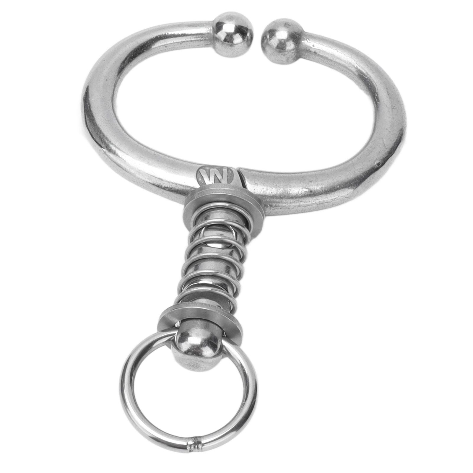 Cattle Nose Ring Stainless Steel Cattle Nose Clamp Bull Cow W Spring Nose Ring for FarmM - view 9