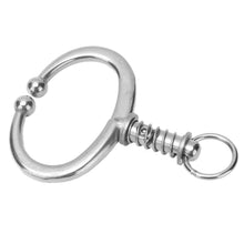 Cattle Nose Ring Stainless Steel Cattle Nose Clamp Bull Cow W Spring Nose Ring for FarmL - view 2