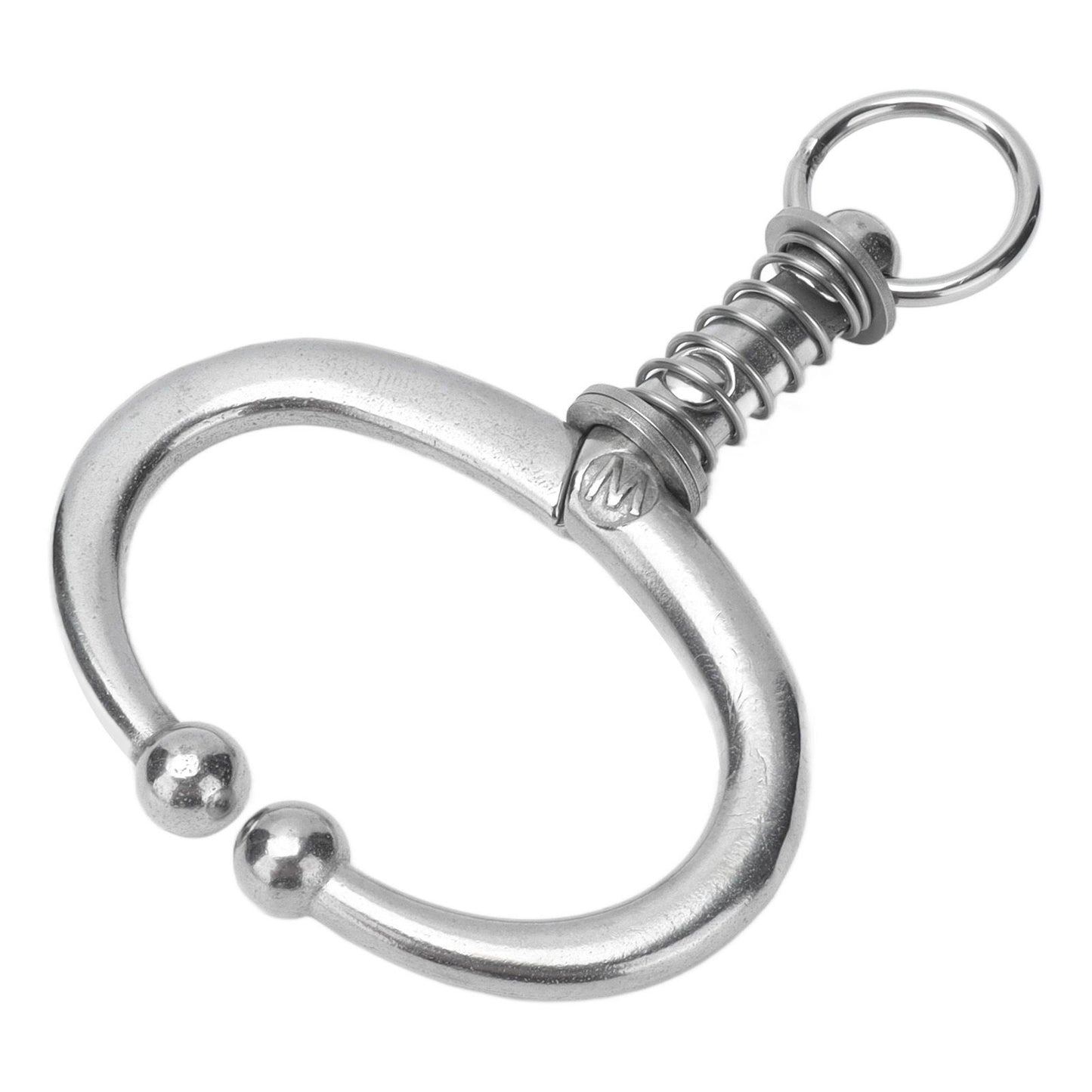 Cattle Nose Ring Stainless Steel Cattle Nose Clamp Bull Cow W Spring Nose Ring for FarmL - view 4