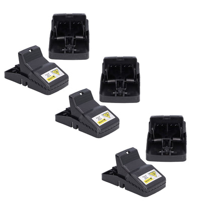 6Pcs Mouse Traps Plastic Material High Sensitivity Touchless Design Safe Reusable Rat Catcher Trapping Tool - view 2