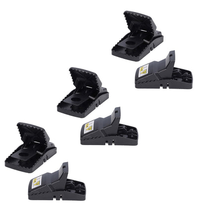 6Pcs Mouse Traps Plastic Material High Sensitivity Touchless Design Safe Reusable Rat Catcher Trapping Tool - view 3