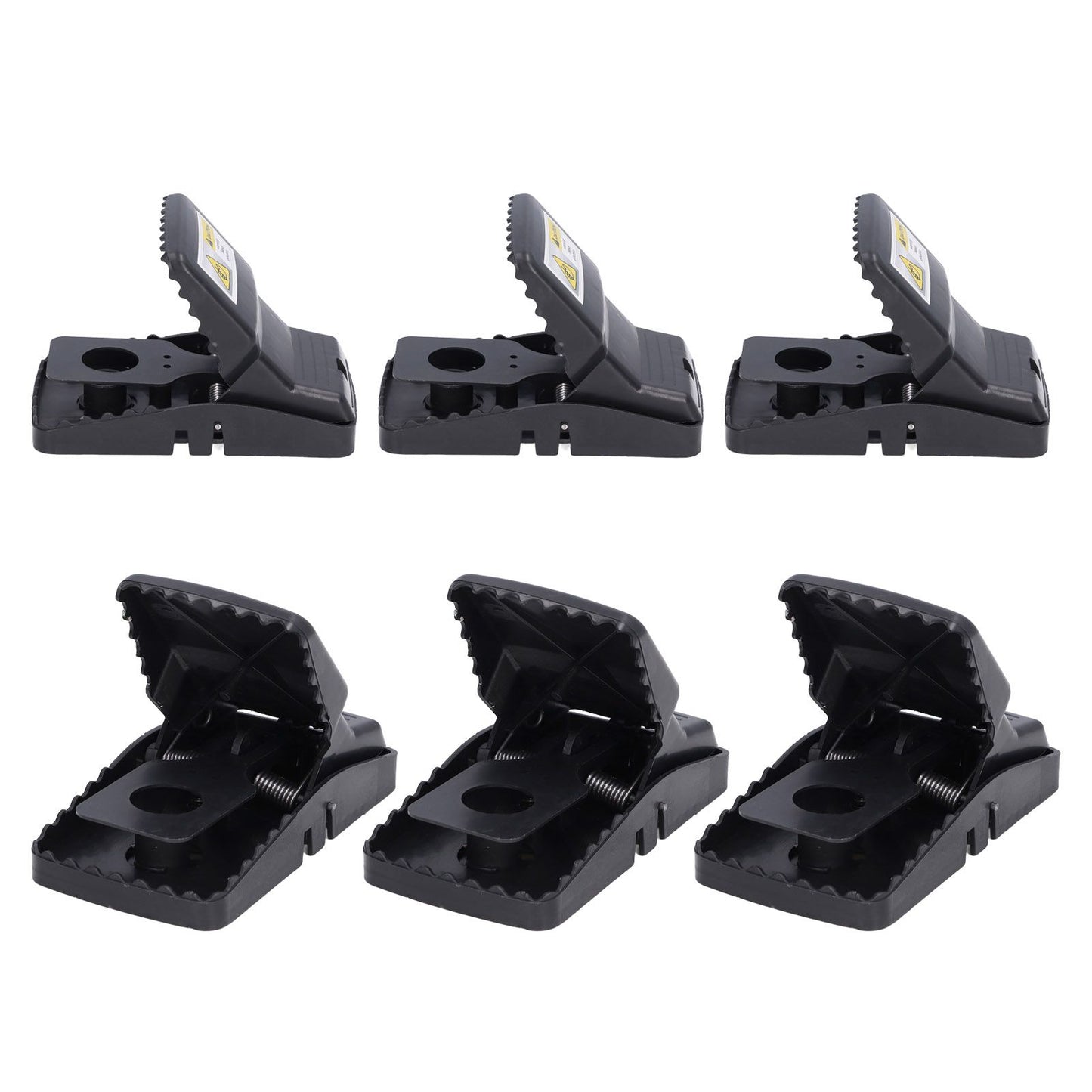 6Pcs Mouse Traps Plastic Material High Sensitivity Touchless Design Safe Reusable Rat Catcher Trapping Tool - view 5
