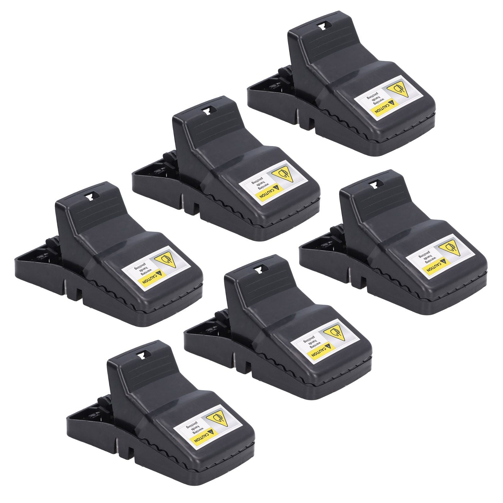 6Pcs Mouse Traps Plastic Material High Sensitivity Touchless Design Safe Reusable Rat Catcher Trapping Tool - view 6