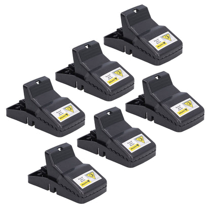 6Pcs Mouse Traps Plastic Material High Sensitivity Touchless Design Safe Reusable Rat Catcher Trapping Tool - view 6