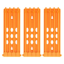 3Pcs Pigeons Foot Rings Frame 4 Column Independent Save Space Racing Pigeons Supplier Foot Place for Pigeons FarmYellow