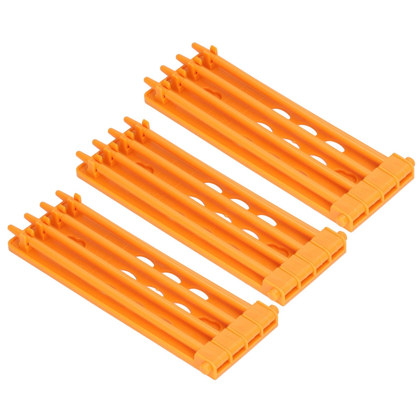 3Pcs Pigeons Foot Rings Frame 4 Column Independent Save Space Racing Pigeons Supplier Foot Place for Pigeons FarmYellow - view 4