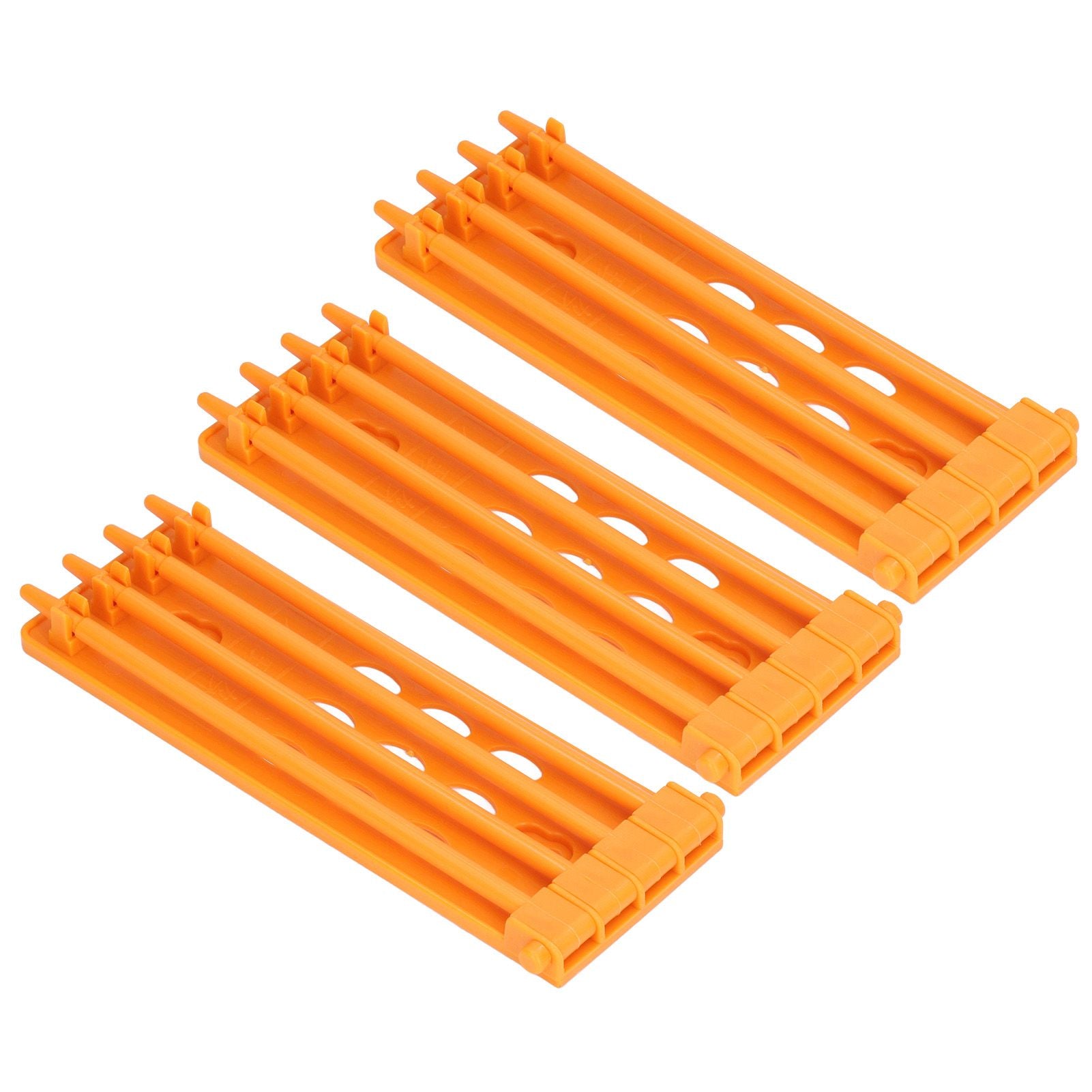 3Pcs Pigeons Foot Rings Frame 4 Column Independent Save Space Racing Pigeons Supplier Foot Place for Pigeons FarmYellow - view 4