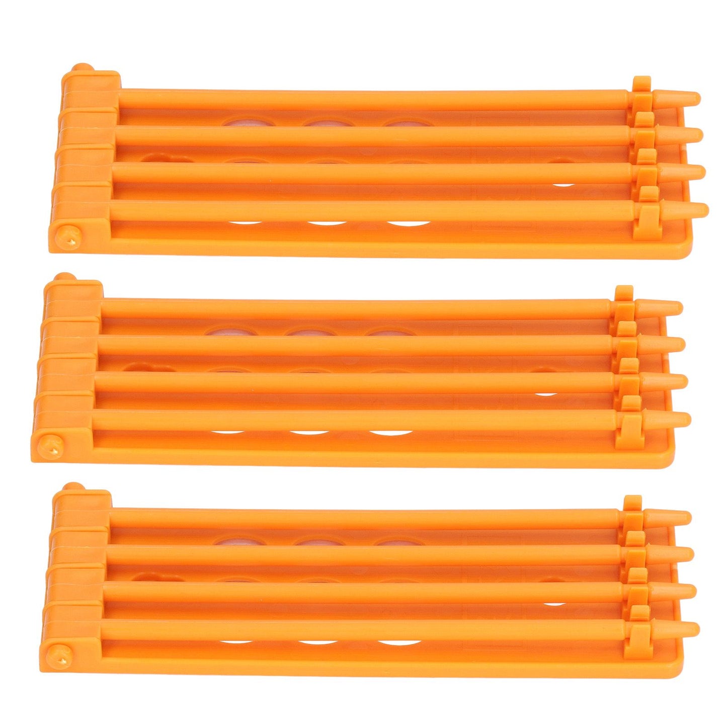 3Pcs Pigeons Foot Rings Frame 4 Column Independent Save Space Racing Pigeons Supplier Foot Place for Pigeons FarmYellow - view 7