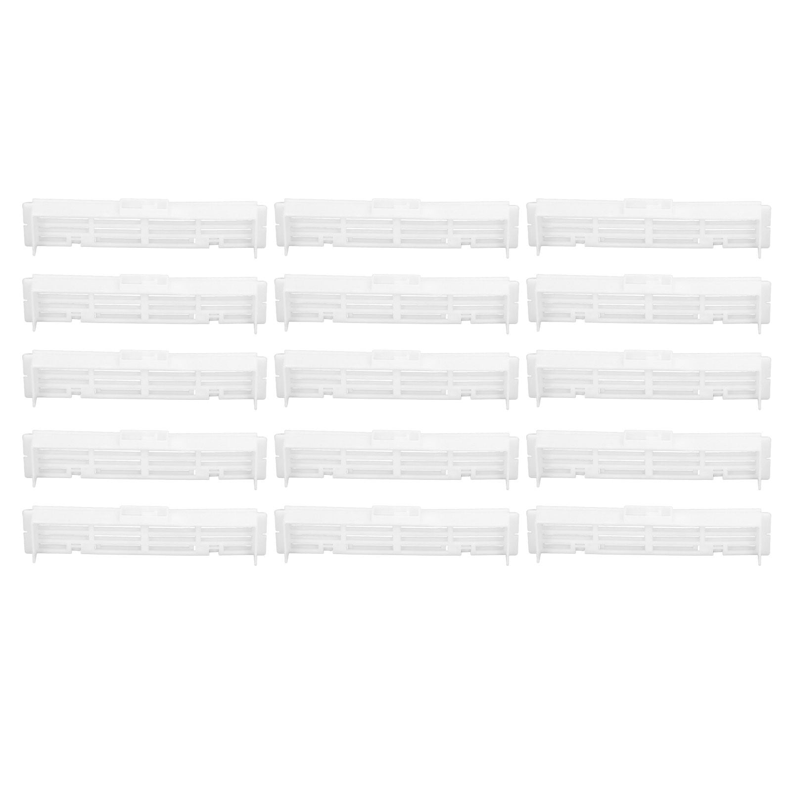 15PCS Bee Anti Escape Device Barrier Plastic Beehive Spacer Frame Beekeeping Tool for Apiculture