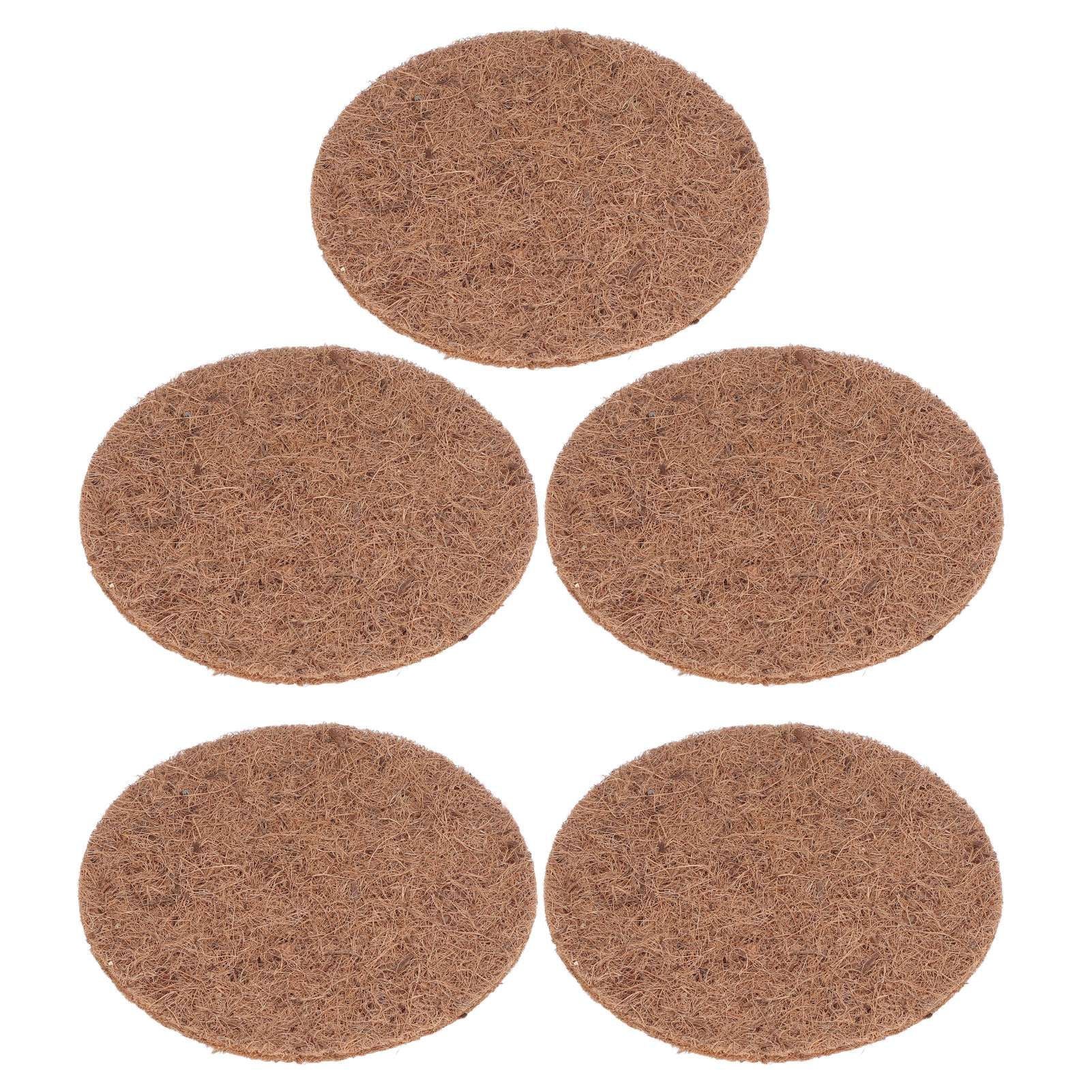 5pcs Bird Eggs Mat Reed Leaves Material Wear Resistance Soft Comfortable Bird Nesting Pads for Small Furry Pets - view 5