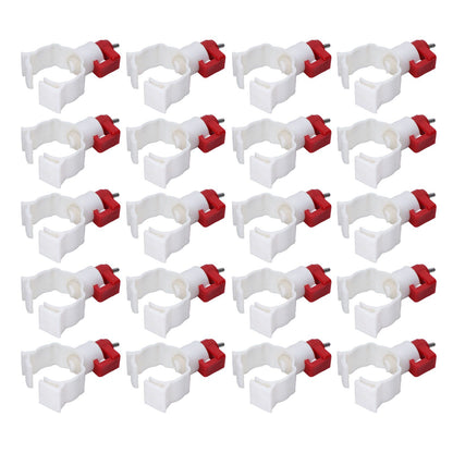 20pcs Chicken Waterer Nipples Multipurpose Chicken Nipple Feeder for Poultry Chicken Duck Bird - view 3