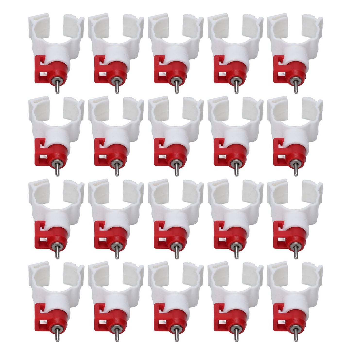 20pcs Chicken Waterer Nipples Multipurpose Chicken Nipple Feeder for Poultry Chicken Duck Bird - view 4