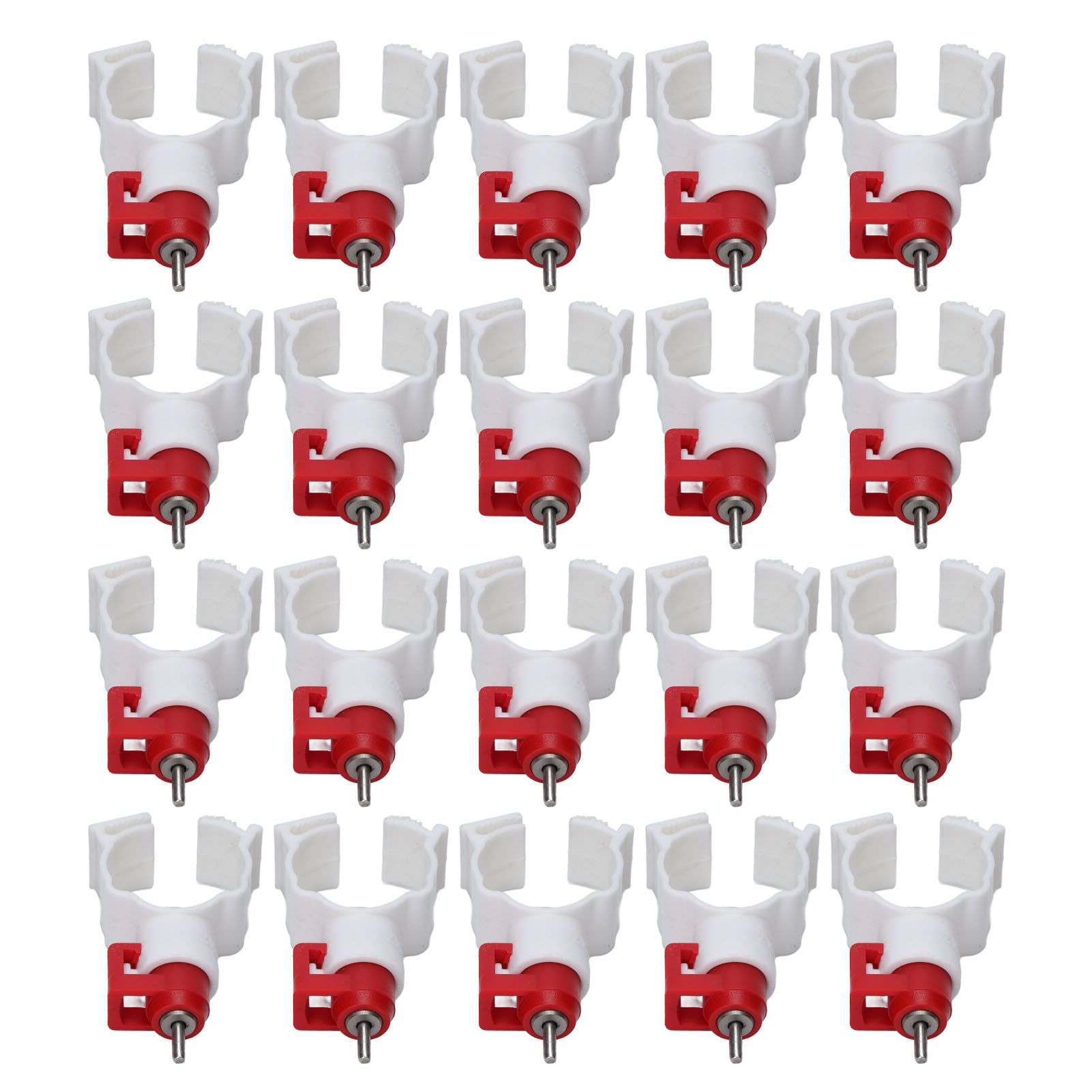 20pcs Chicken Waterer Nipples Multipurpose Chicken Nipple Feeder for Poultry Chicken Duck Bird - view 4