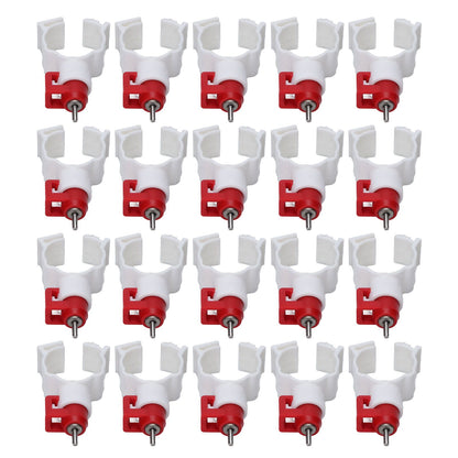 20pcs Chicken Waterer Nipples Multipurpose Chicken Nipple Feeder for Poultry Chicken Duck Bird - view 4