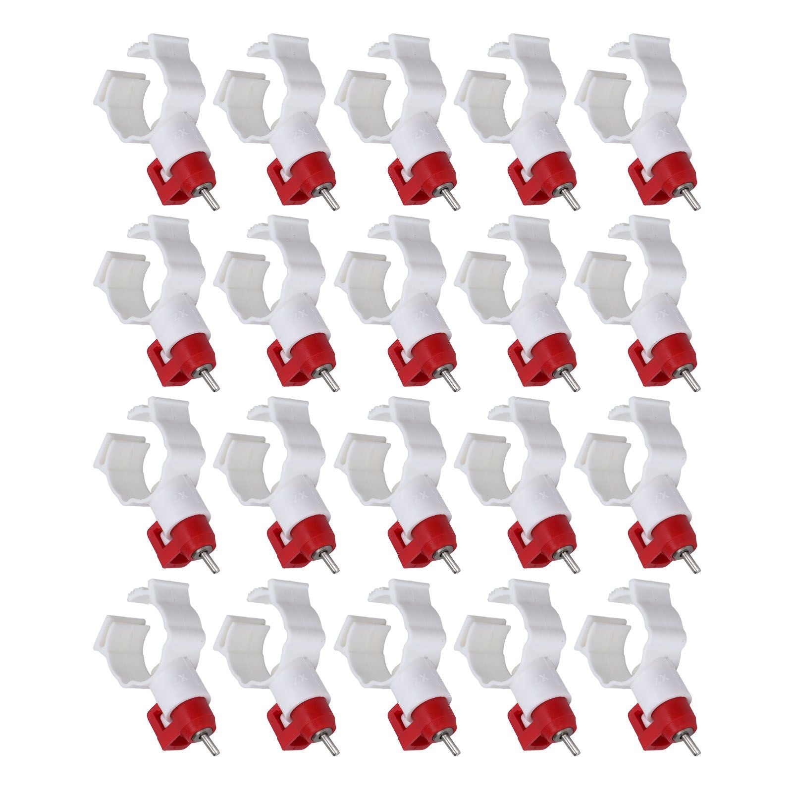 20pcs Chicken Waterer Nipples Multipurpose Chicken Nipple Feeder for Poultry Chicken Duck Bird - view 6